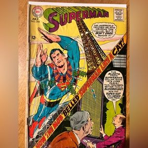 1968 superman comic book